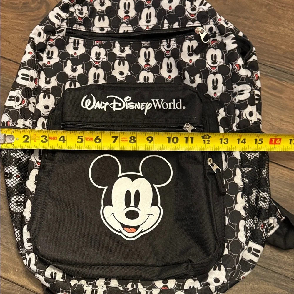 Disney Parks Black & Whote Mickey Mouse Backpack